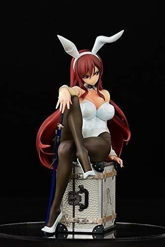Orcatoys Fairy Tail: Erza Scarlet (version De Conejita Blan 1