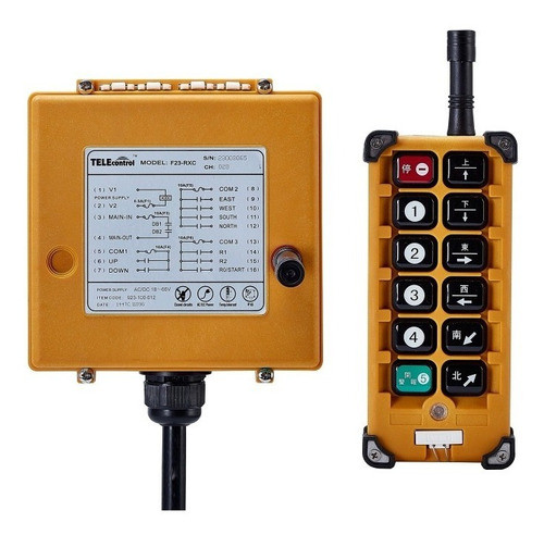 Botonera  Control Inalámbrico Hs 10 Polipasto , Grua 0