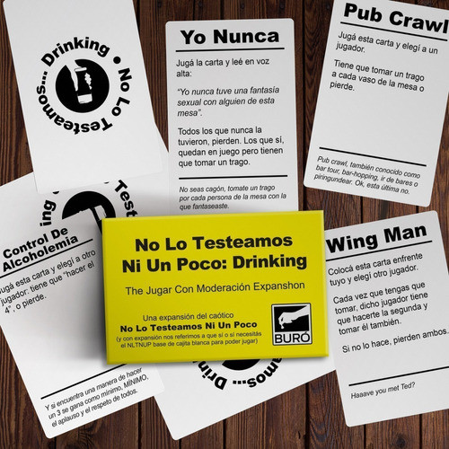 No Lo Testeamos Ni Un Poco Drinking + Cartas! - Ideal Previa 1