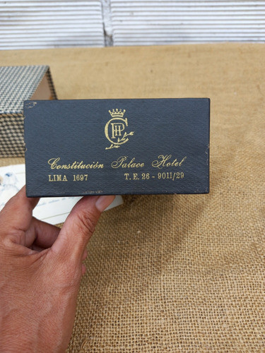Cajita, Souvenir Palace Hotel Año 1971 ( Obsequio Primeras N 1