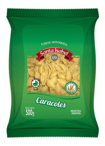 Pack X 12 Unid Fideos  Caracol 500 Gr Sta.isabel 0