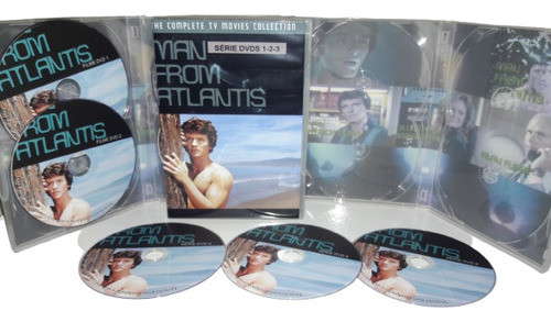 Dvd O Homem Do Fundo Do Mar - Série E Filmes 8 Dvds 0