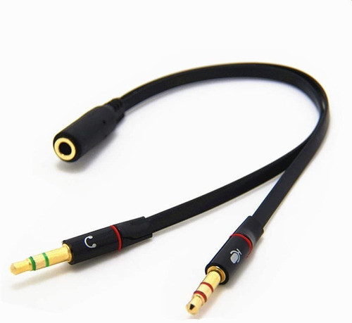 Adaptador Auricular Microfono A Manos Libres Spica 3.5mm Emn 0