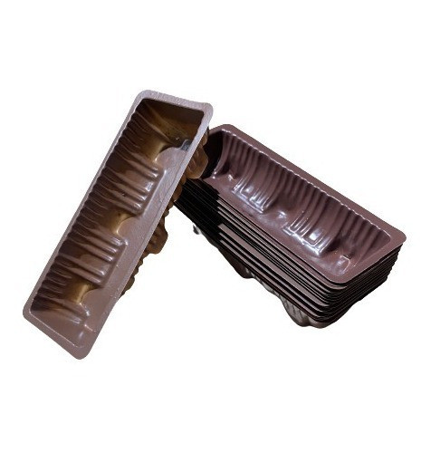 Bandejas Cunitas De Plastico Para 5 Alfajores X 1000 Un 1