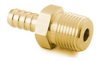 Racord Rosca Macho 3/8 P/manguera 6mm Acero Zinc 005-16 1