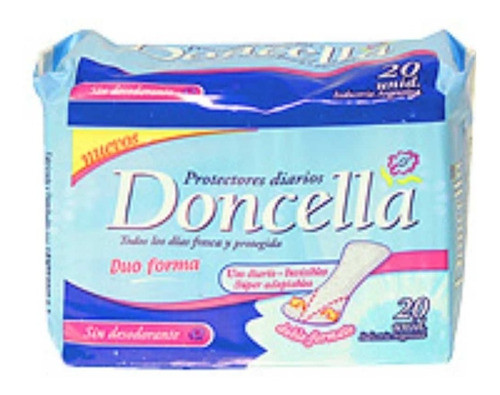 Protector Diario Doncella Duo X20 Unidades $ 0