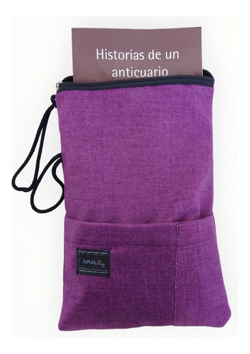 Funda Para Libros De Pana Forrado Impermeable 0