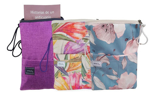 Funda Para Libros De Pana Forrado Impermeable 0