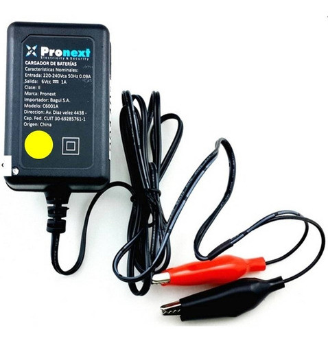 Cargador Bateria 6v 7ah 8ah 9ah 10ah 12ah Para Juguetes 0