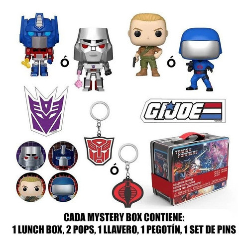 Funko Mystery Box: Transformers Vs. G.i. Joe [exclusivo] 1