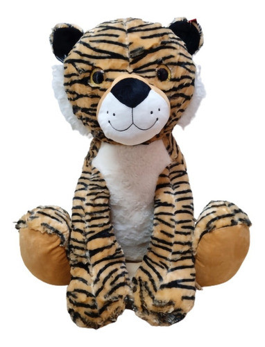 Peluche Tigre Grande Sentado 60cm Ft040003 1