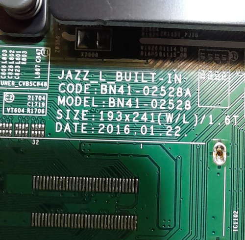 Placa Main Samsung Un49ku6400. 1