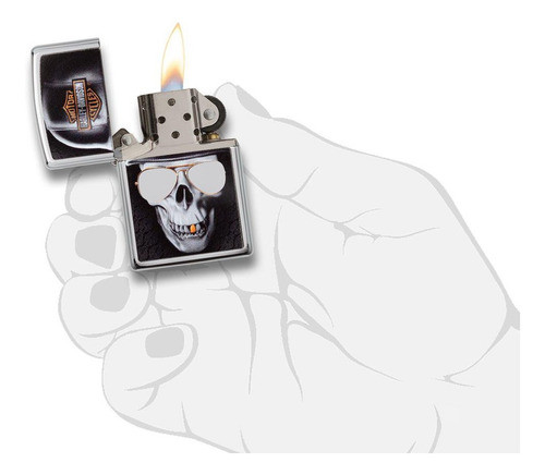Encendedor Zippo Modelo Harley Davidson 29739 Garantia 1
