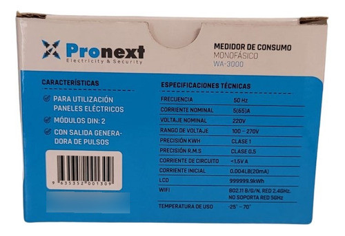 Multimedidor De Energía Wifi Consumo Kw/h Smart Inteligente 1