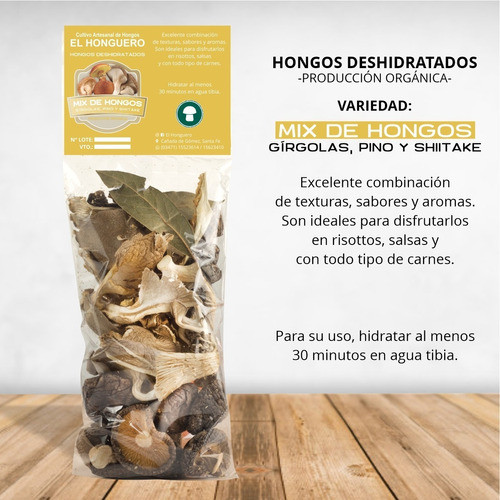 Mix De Hongos Deshidratados 1