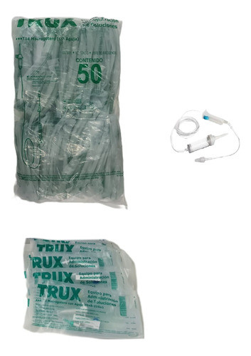 Set De Infusion Macrogotero Guia Suero Con Ruedita V14 X50 0