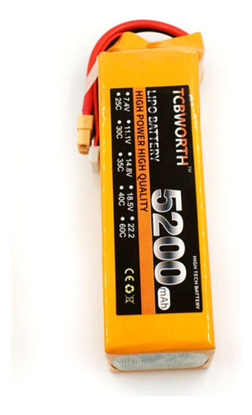 Bateria 14.8v 14.8 Volt 5200 Mah 60c Rc  Lipo Ph Ventas 0