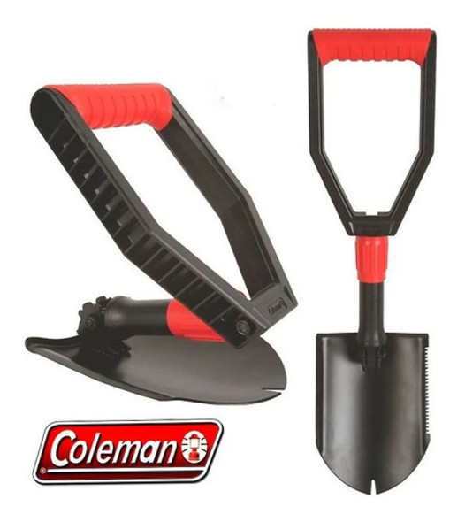 Pala Plegable Coleman Tactica Camping Multifuncion Rugged 1