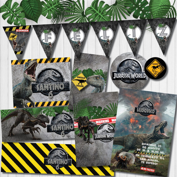 Kit Imprimible Personalizado Jurassic World Dinosaurios 0 Kit Imprimible Personalizado Jurassic World Dinosaurios 0