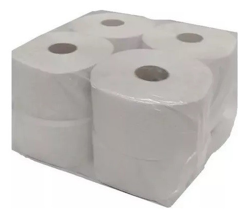 Bolsón Papel Higiénico Jumbo Blanco 8 Rollos X 300 Mts 0