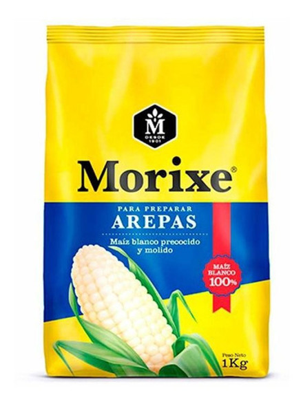 Pack X 3 Unid. Har.maiz  P/arepas 1 Kg Morixe Harinas De Tr 0