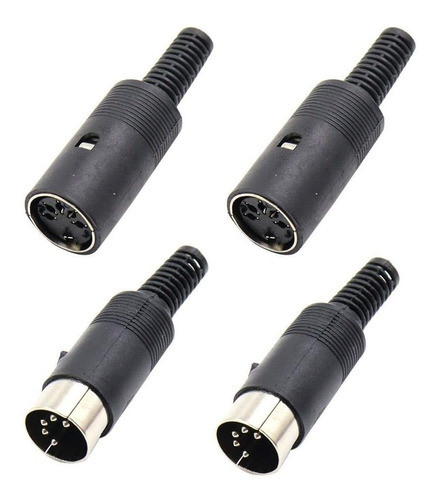 Adaptador Din Hembra Y Macho Para Audio Av 0