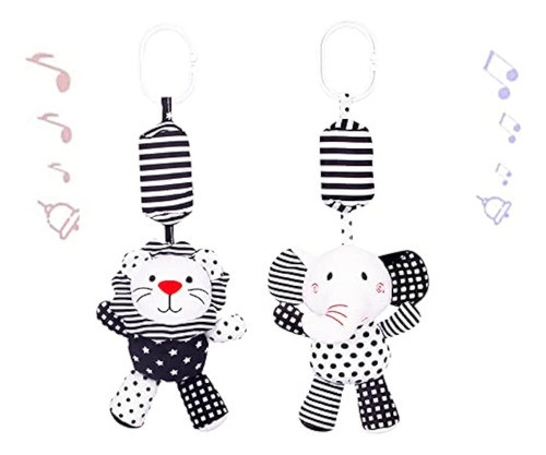 Shxero 2 Juguetes De Sonajero Colgantes Para 0