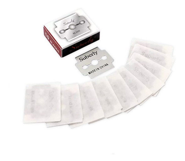 X100 Hoja Saca Callos Repuesto Doble Filo Platinum  Superly 1