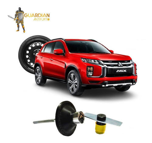 Trava Antifurto De Eestepe Mitsubishi Asx 2018 Adiante 0