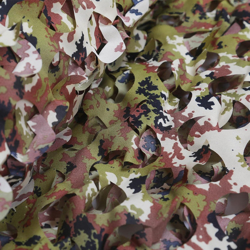 Media Sombra Red De Camuflaje 1.5 X 4 Metros - Camo Italiano 1