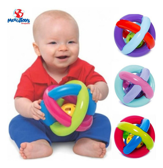 Brinquedo Educativo Para Bebê Bola Maluquinha Divertida 1 Brinquedo Educativo Para Bebê Bola Maluquinha Divertida 1
