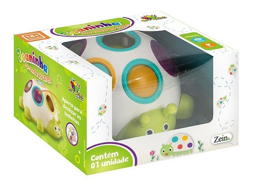 Joaninha Baby Fidget Toy Infantil Brinquedo Educativo Color 1