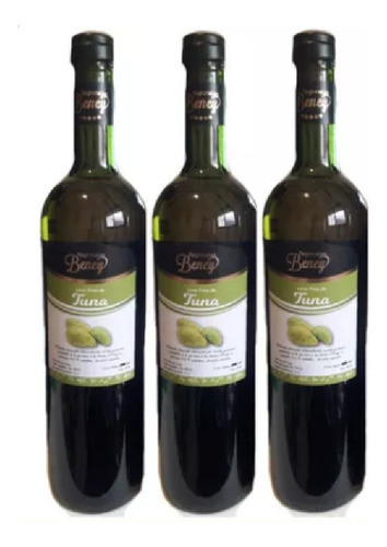 Licor De Tuna Beney 750cc Oportunidad X3 Unidades. 0