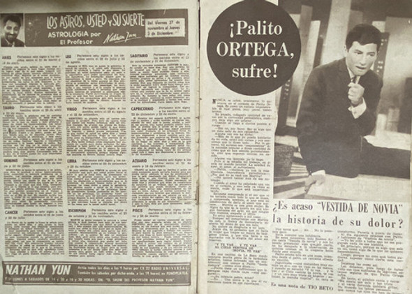 Actualidad Tv Nº 1480 Cine Radio Pedrito Rico Nov 1964 Ej2 1
