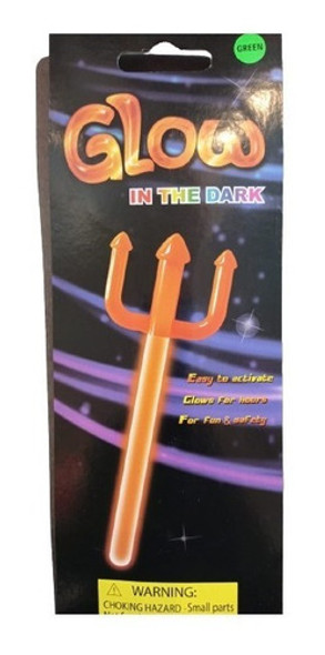 Tridente Diablo Glow Luminoso Halloween 0