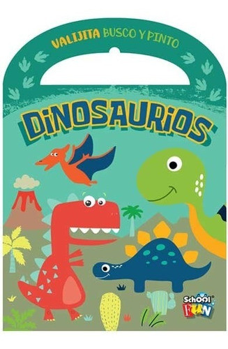 Valijita Busco Y Pinto Dinosaurios Para Pintar Plow T013 0