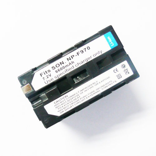 Np-f970 6600mah Batería De Repuesto Para Sony Ccd-trv68 Trv7 0