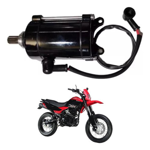 Burro Arranque Motomel Motard 200 11 Dientes Osaka Mot-bumot 0