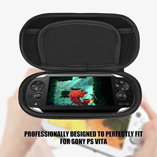 Funda De Viaje  Con Bolsillo Interno Para Sony Ps Vita Azul 1