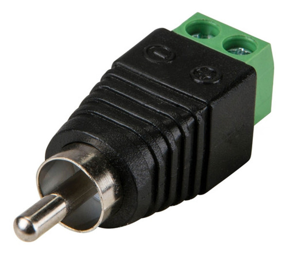 Conector Rca Macho Con Bornera Plug 0