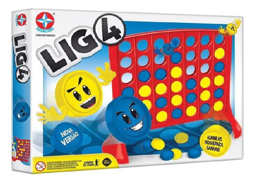 Brinquedo Lig 4 Da Estrela Novo Lacrado 0