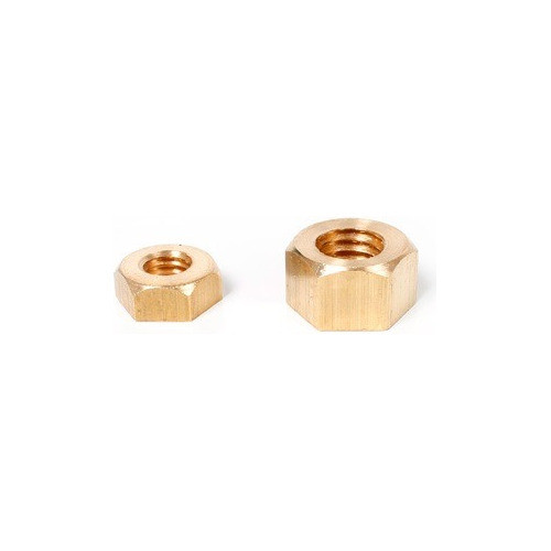 Tuerca Hexagonal De Bronce M3x0.50 X5 Unidades 0