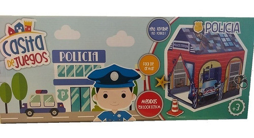 Casita Carpa Policía Infantil Faydi 0061 0