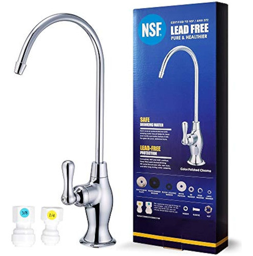 Nsf 100% Sin Plomo Grifo Potable Ro Filtración De Agua Ósmos 0