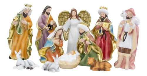 Figuras De Nacimiento Navideños Pequeños Para El 0