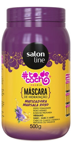 Mascara Matizadora Marsala Salon Line 500 Mg 0