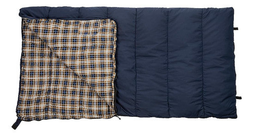 Kamp-rite 0-degree Sleeping Bag, King Size, Tan/blue 0
