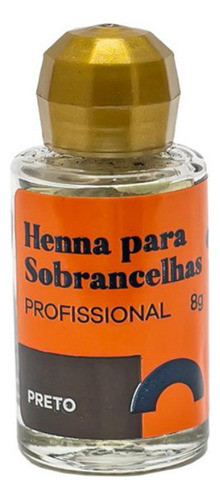 Henna Para Sobrancelha Della E Delle 8g Preto 1