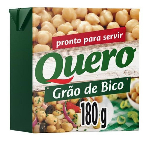 Grão De Bico Quero Tr 180gr - Kit Com 6 0