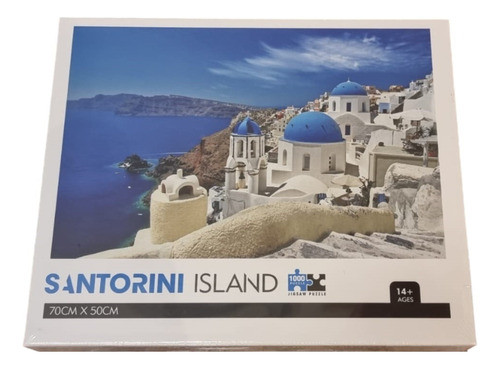 Rompecabezas 1000 Piezas Santorini Paisaje Islas Griegas 0